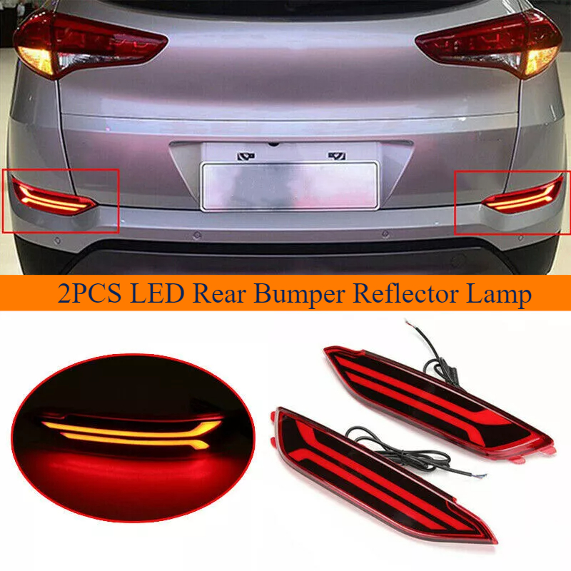 Sos Light Strobe - Car Flashing 2PCS Car LED Reflector