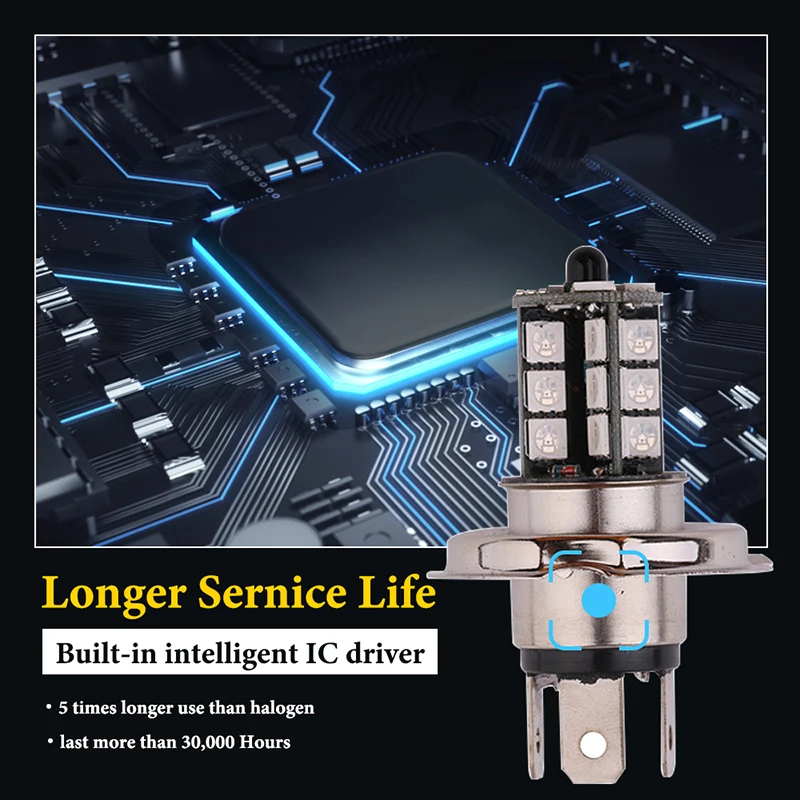 2pcs 881 led rgb 5050 chip 880 - Sos Light Strobe 评论和价格
