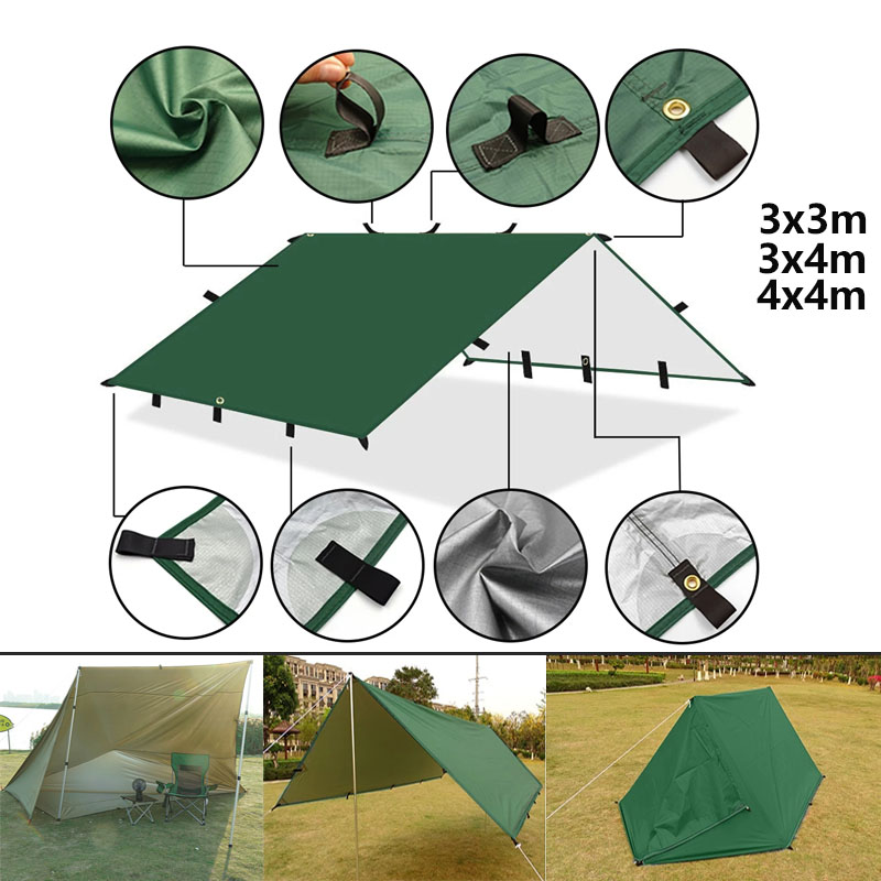 4x4m 4x3m 3x3m 19 Hang Points  - Emergency Mylar Tent 评论和价格