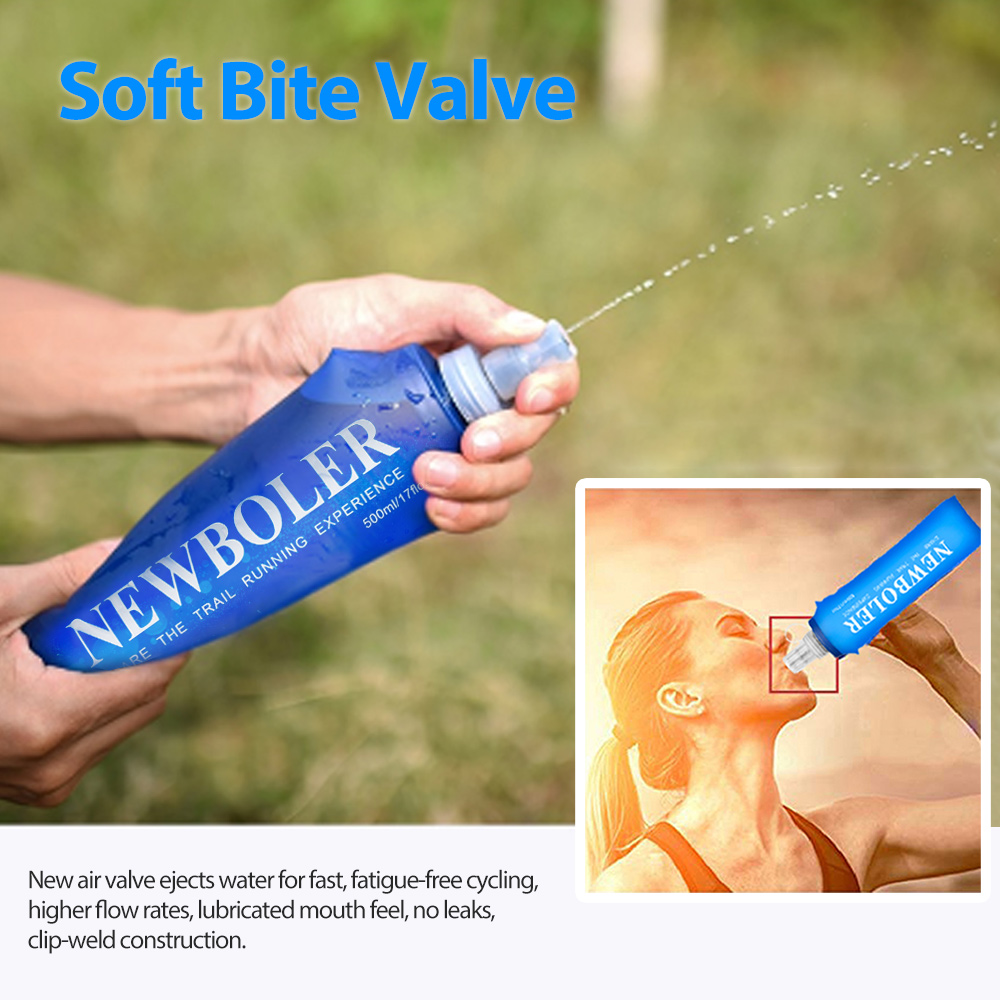 250/500/750ML Water Bottle TPU - Water Bag Collapsible 评论和价格