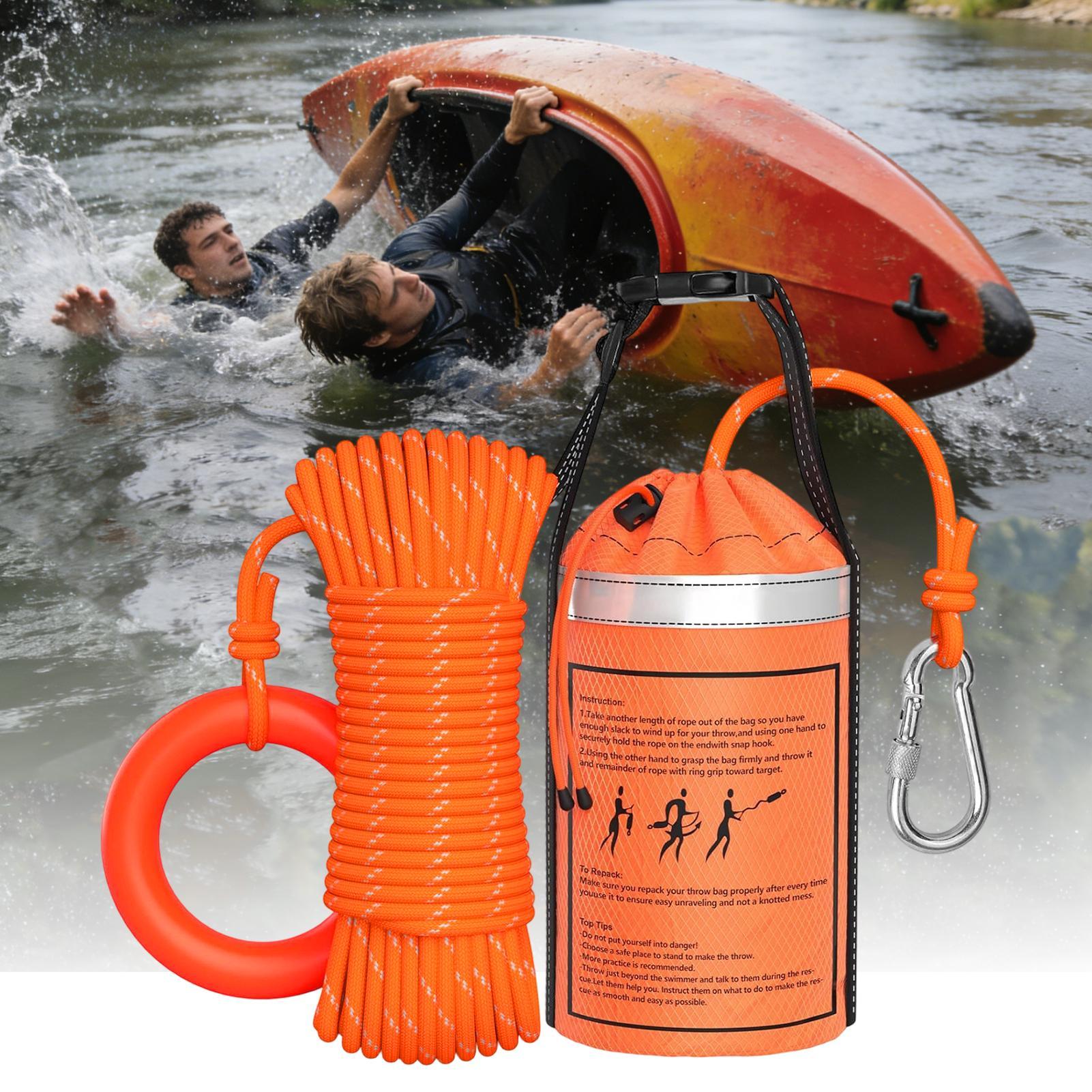 Water Rescue Throw Bag With Ro - Rescue Rope Throw 评论和价格