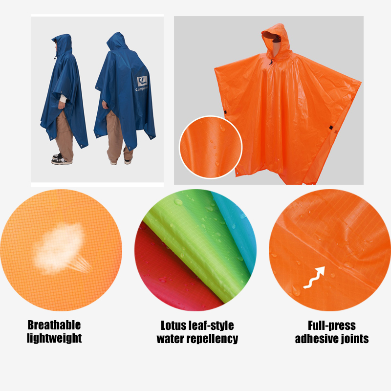 3-in-1 Multi-Functional Lightw - Emergency Poncho Rain 评论和价格