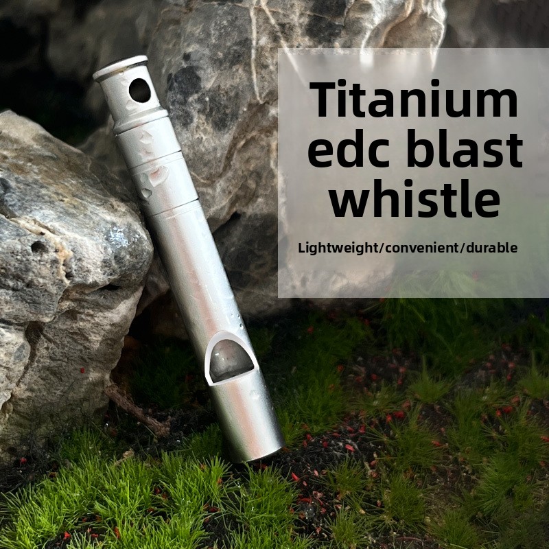 Titanium Alloy Survival Whistl - Emergency Whistle Loud 评论和价格