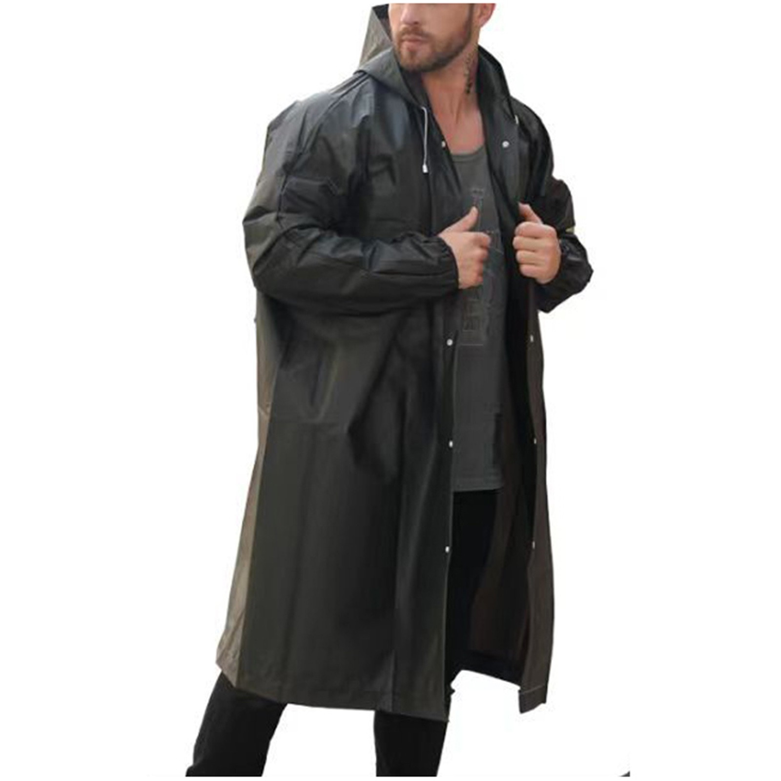 New Unisex EVC Waterproof Rain - Emergency Poncho Rain 评论和价格