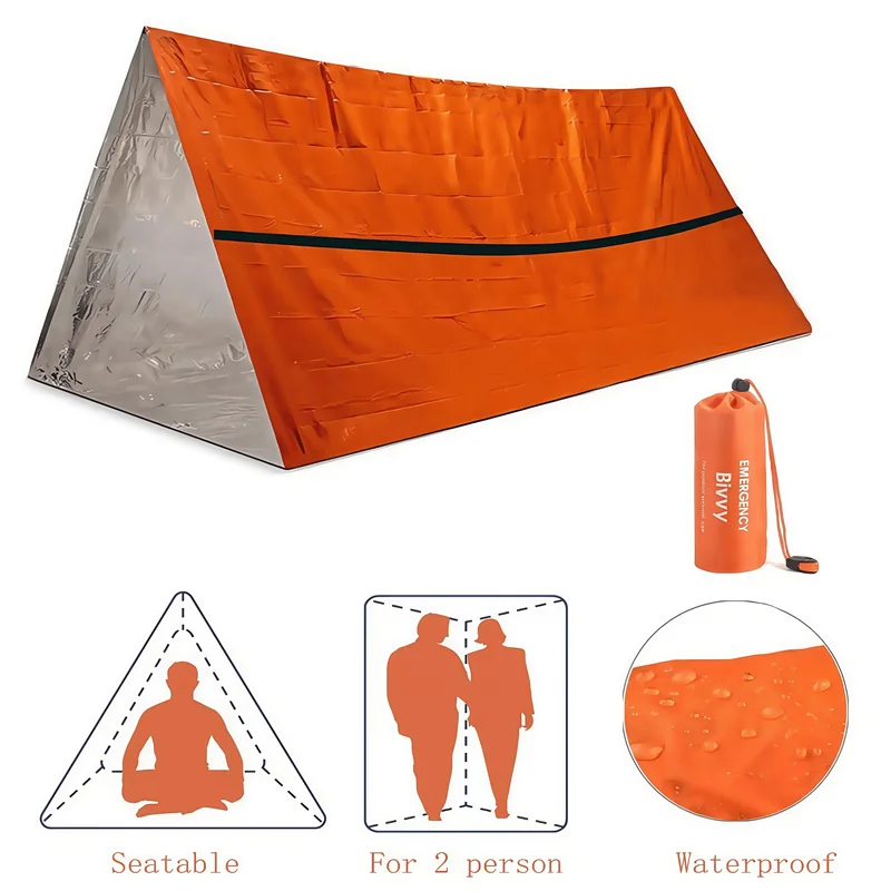 2 Person Emergency Survival Sh - Bivy Bag Emergency 评论和价格