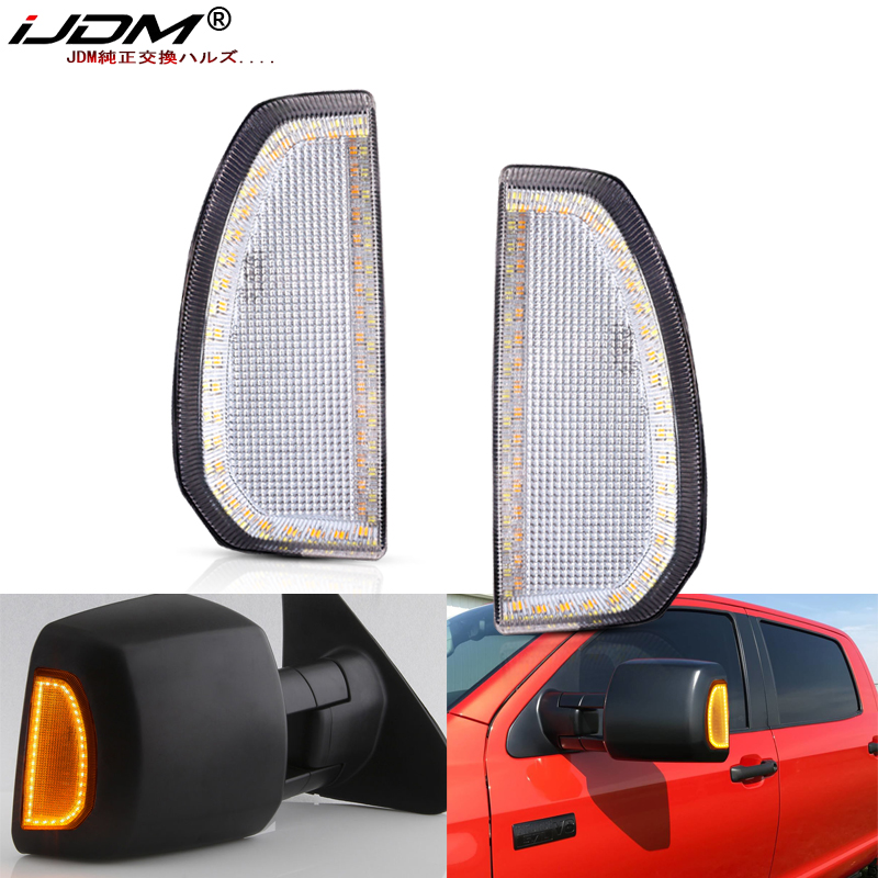 2pcs Switchback LED Side Mirro - Signal Panel Orange 评论和价格