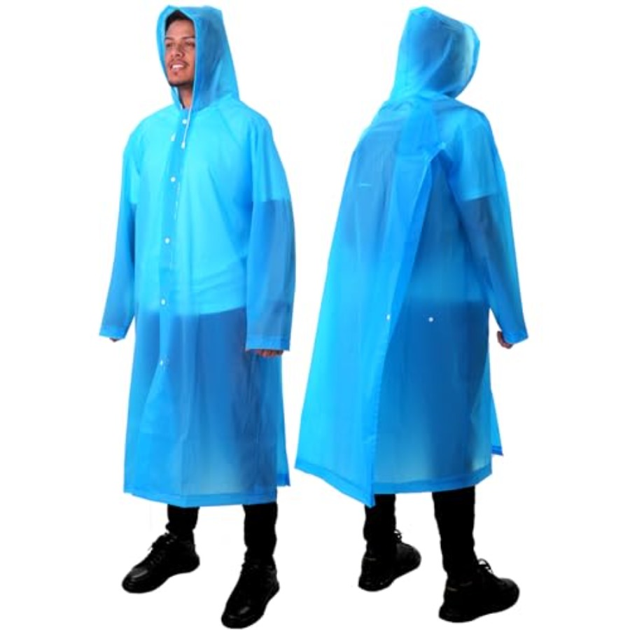 ANYOO 2-Pack Rain Ponchos for  - Emergency Poncho Rain 评论和价格