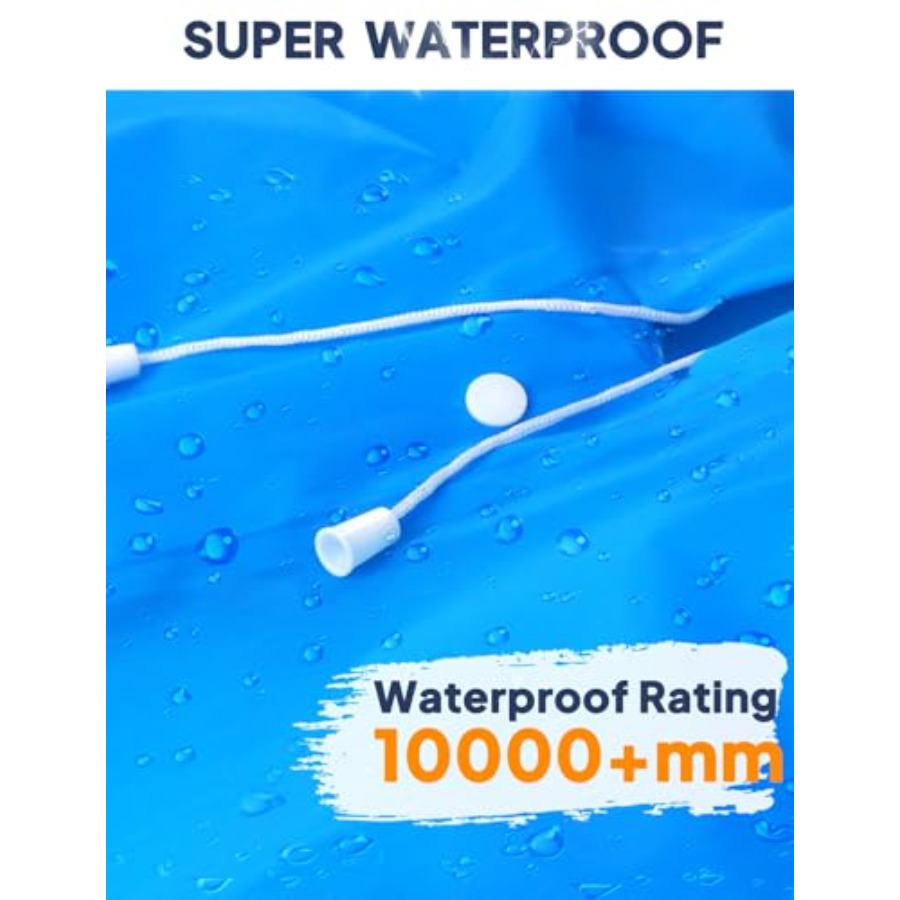 ANYOO 2-Pack Rain Ponchos for  - Emergency Poncho Rain 评论和价格