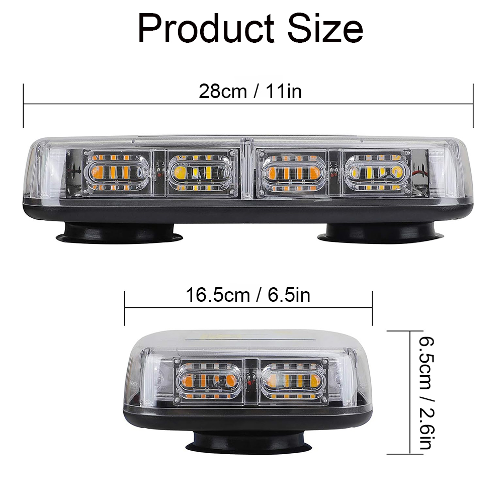 48 LED Amber Car Roof Strobe L - Sos Light Strobe 评论和价格