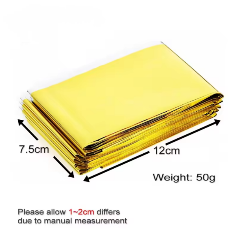 Multi-Scenario Windproof Water - Survival Blanket Reflective 评论和价格