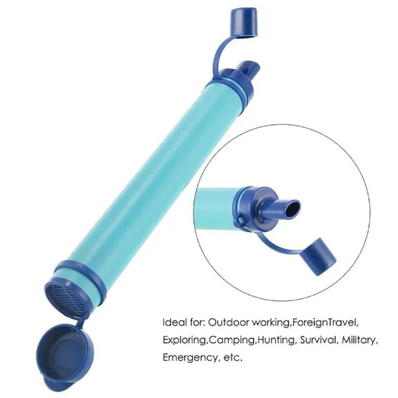 1pc Outdoor Mini Water Filter  - Water Purification Straw 评论和价格