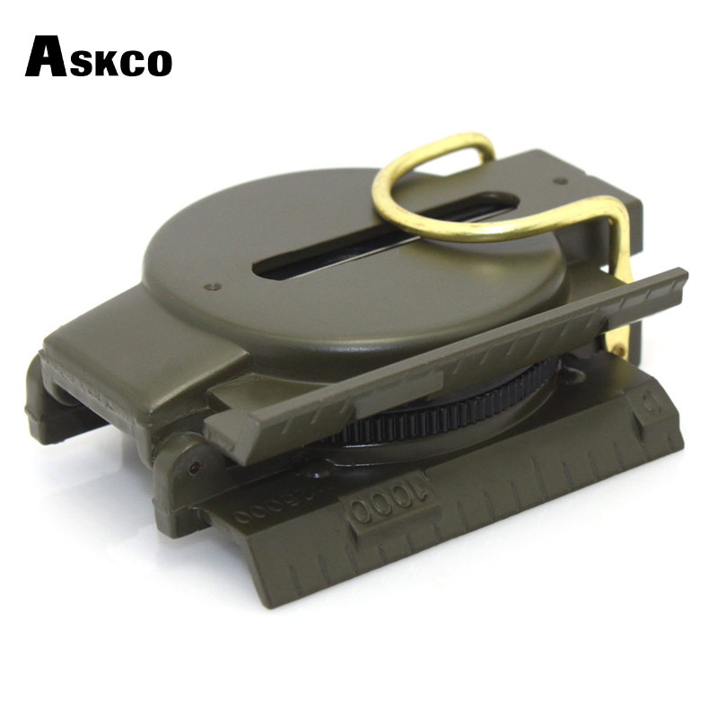 Aluminum Alloy Portable Army G - Compass Lensatic 评论和价格