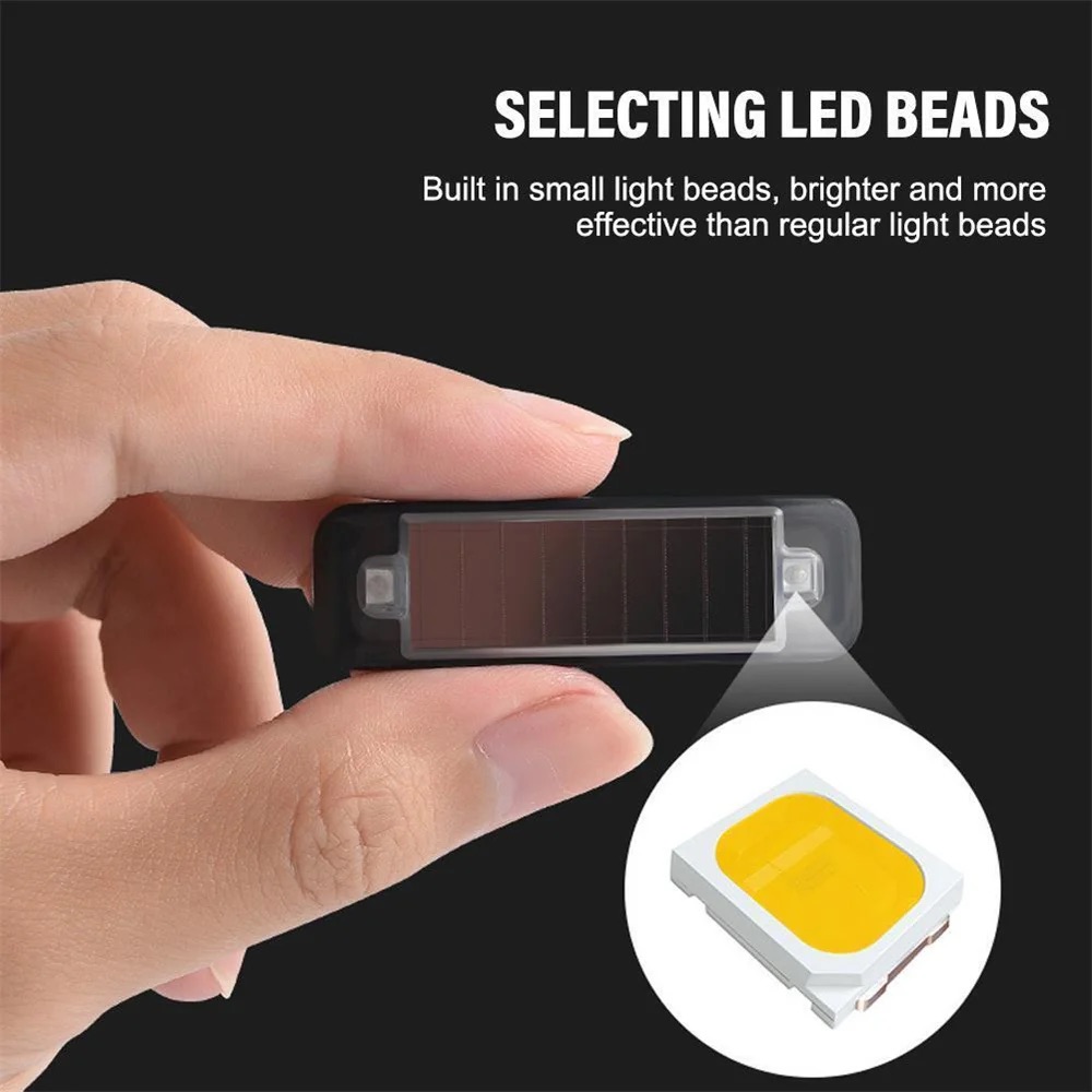 Mini LED Solar Power Car Warni - Sos Light Strobe 评论和价格