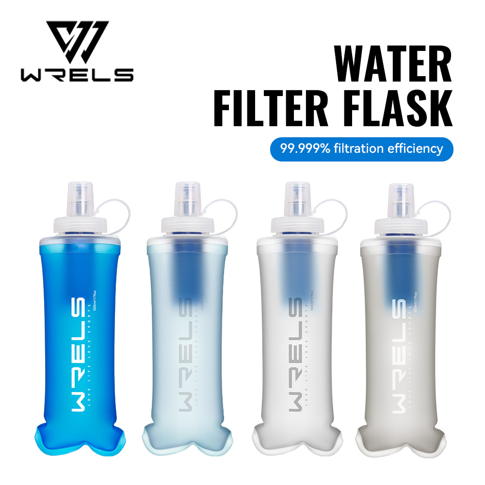 WRELS Water Filter Bottle Coll - Water Bag Collapsible 评论和价格