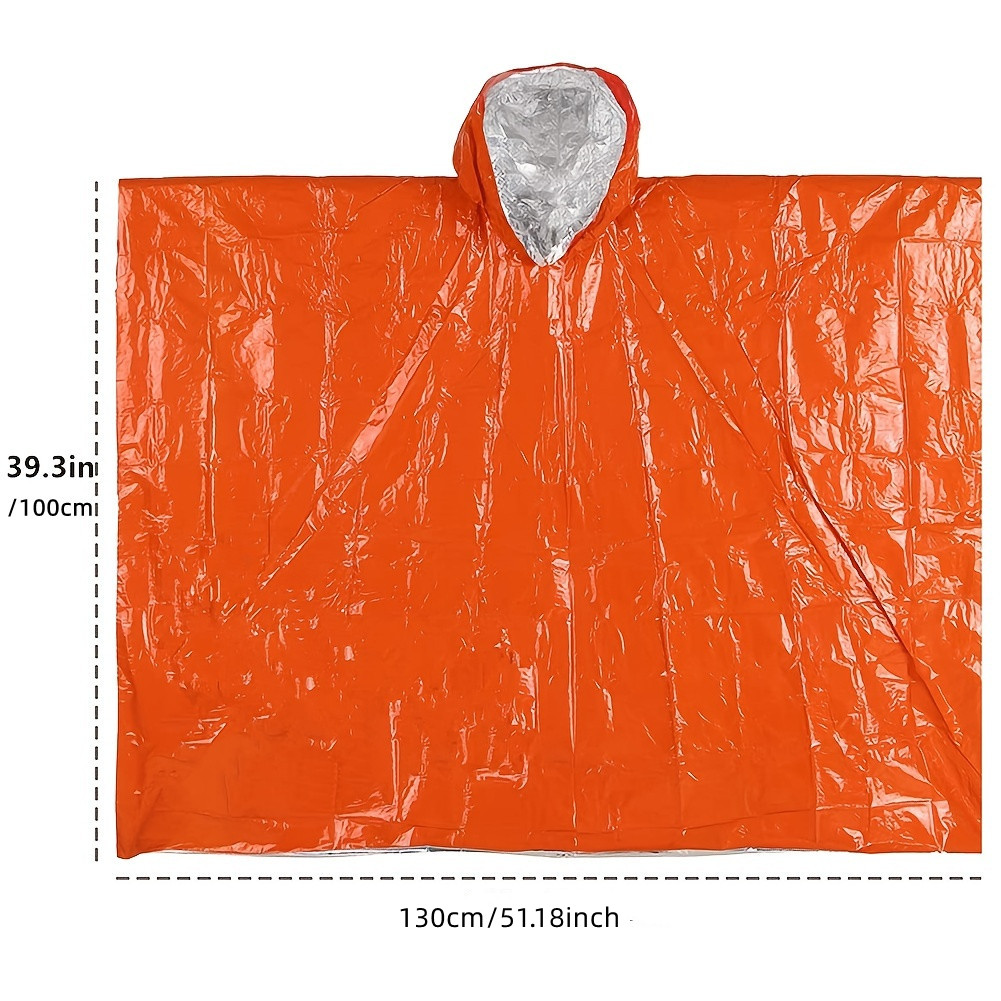 Emergency Disposable Aluminum  - Emergency Poncho Rain 评论和价格